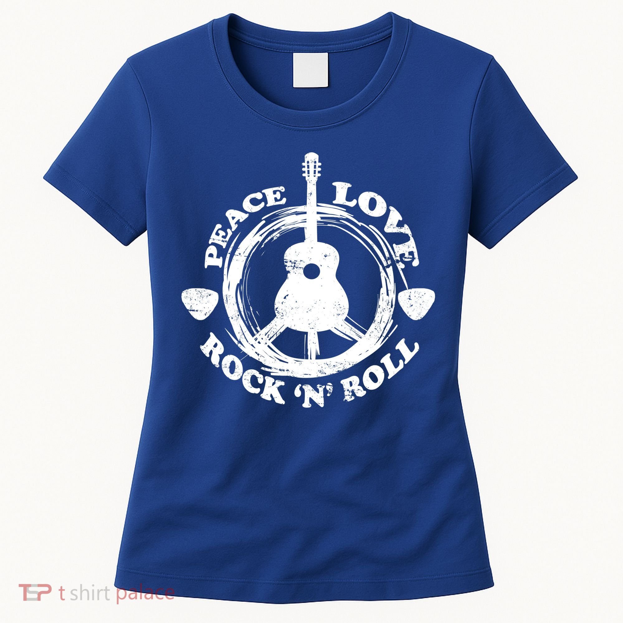 Peace Love Rock 'N' Roll Women's T-Shirt