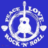 Peace Love Rock 'N' Roll Women's T-Shirt thumb 6