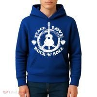 Peace Love Rock 'N' Roll Kids Hoodie thumb 4