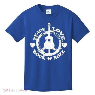 Peace Love Rock 'N' Roll Kids T-Shirt