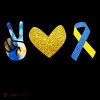 Peace Love T21 Down Syndrome Awareness Ribbon Coffee Mug thumb 5