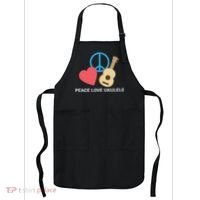 Peace Love Ukulele Apron thumb 0