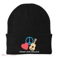 Peace Love Ukulele Beanie thumb 0