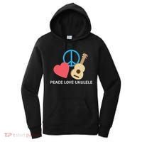 Peace Love Ukulele Women's Hoodie thumb 0