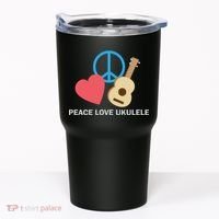 Peace Love Ukulele Tumbler thumb 0