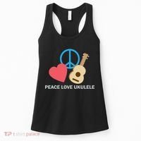 Peace Love Ukulele Women's Tank Top thumb 0