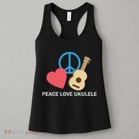 Peace Love Ukulele Women's Tank Top thumb 3