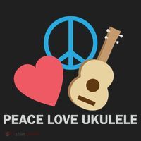 Peace Love Ukulele Hat thumb 2