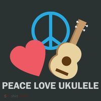 Peace Love Ukulele Button thumb 1