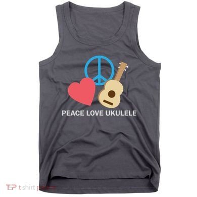 Peace Love Ukulele Tank Top