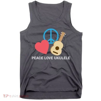 Peace Love Ukulele Tank Top