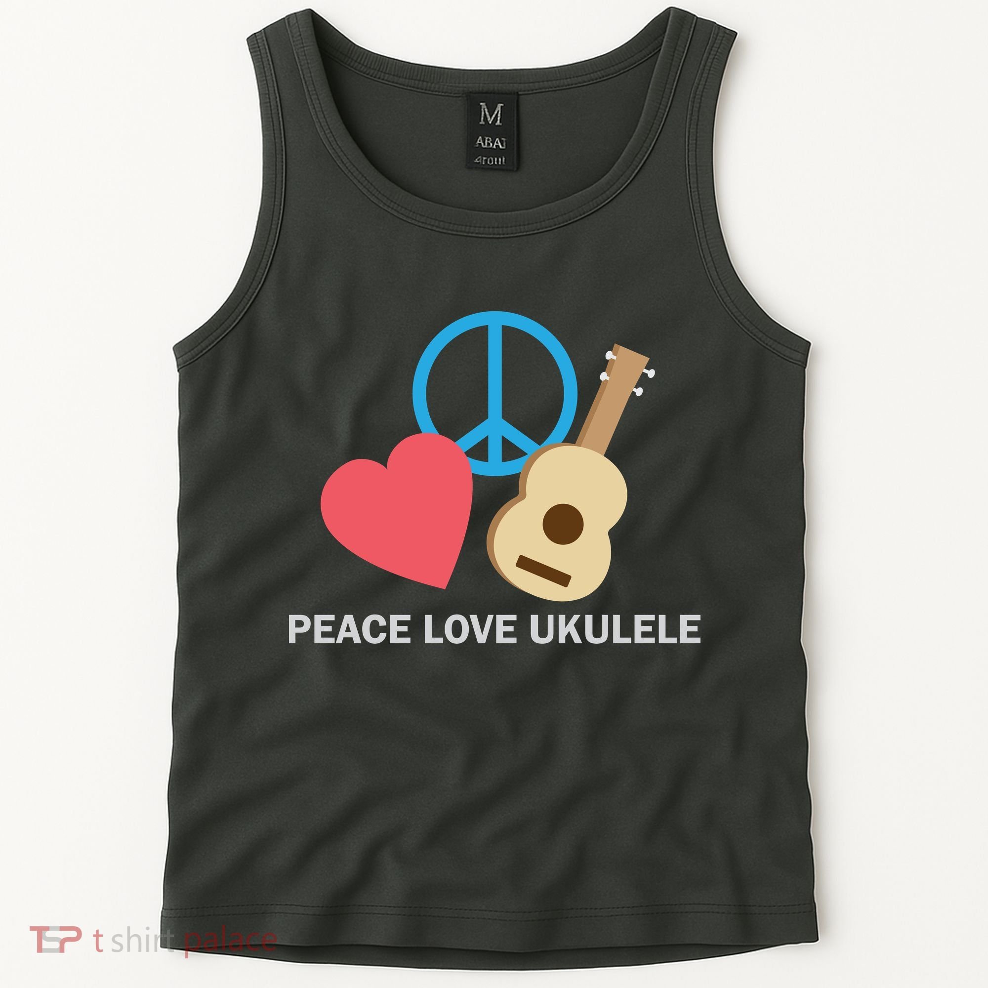 Peace Love Ukulele Tank Top
