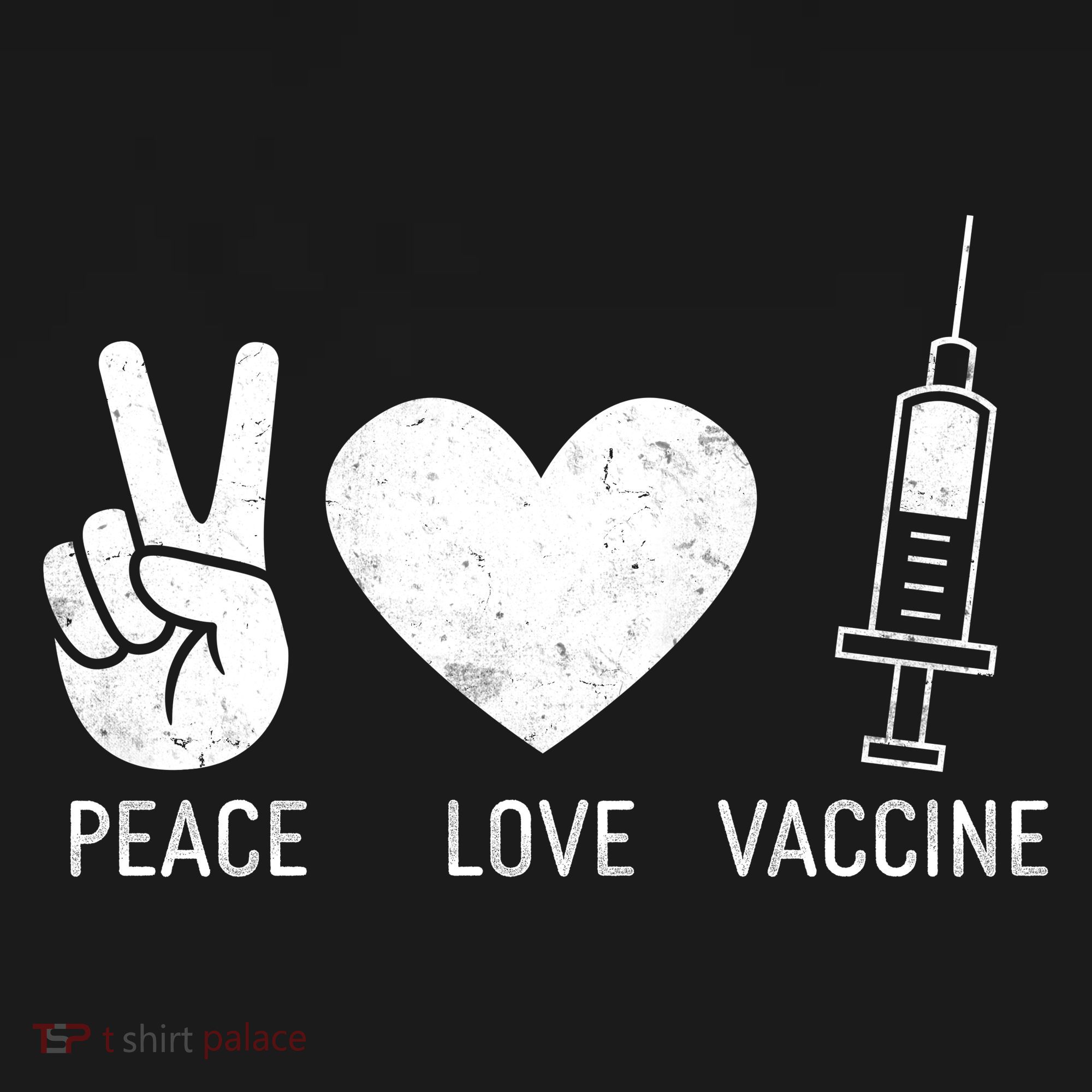 Peace Love Vaccine Shot Women's Tank Top