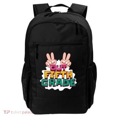Peace Out Fifth Grade Backpack