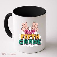 Peace Out Fifth Grade Coffee Mug thumb 0