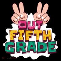 Peace Out Fifth Grade Women's Hoodie thumb 2