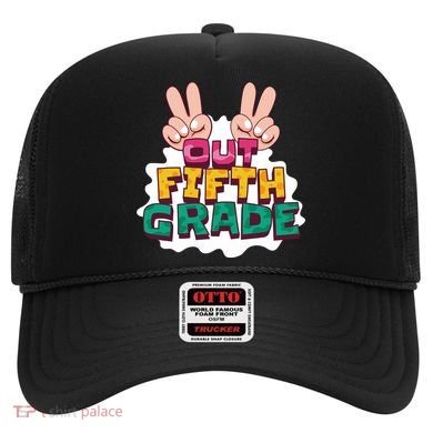 Peace Out Fifth Grade Hat