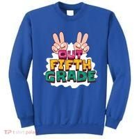 Peace Out Fifth Grade Sweatshirt thumb 0