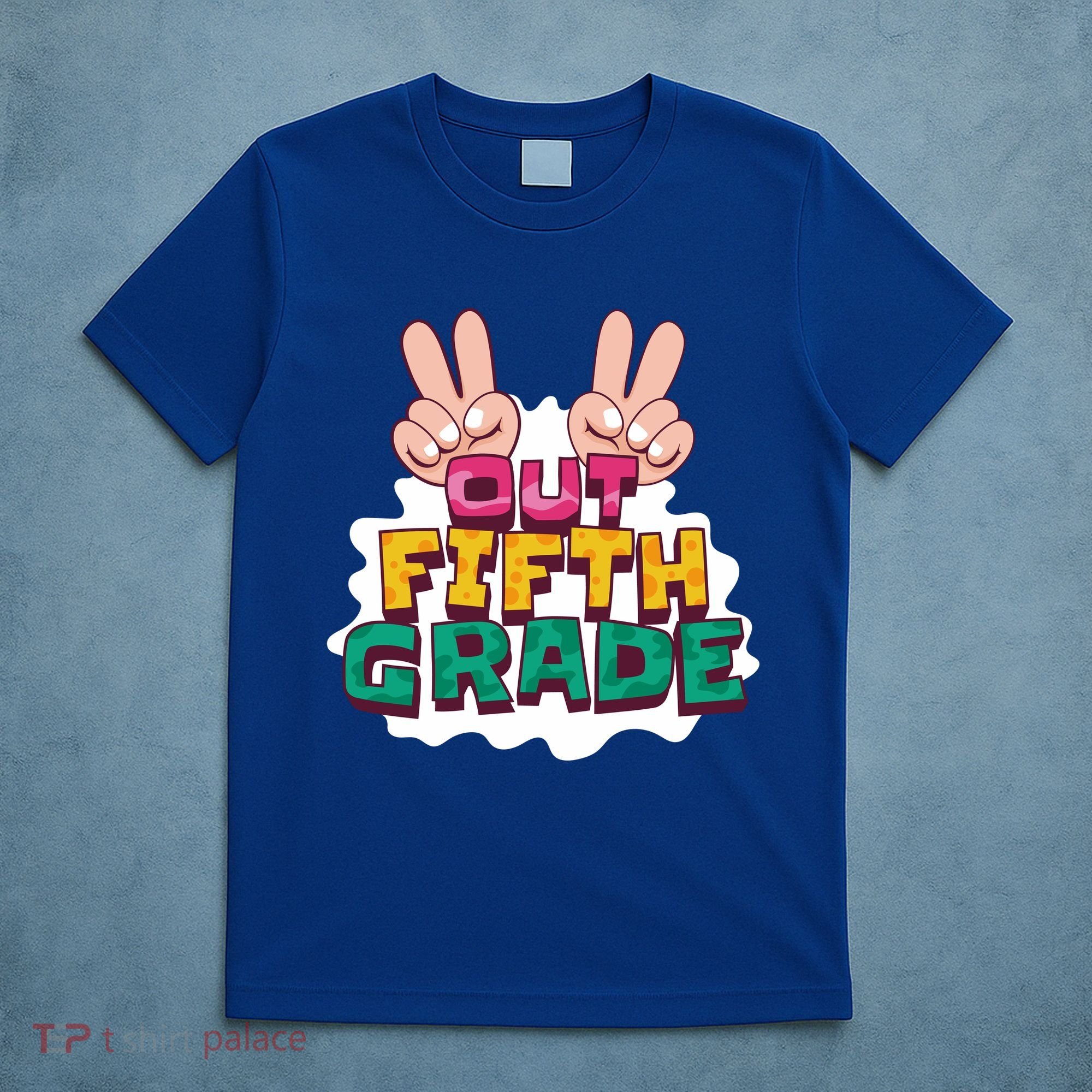 Peace Out Fifth Grade T-Shirt