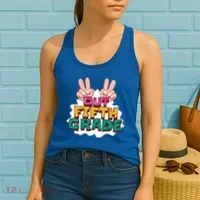 Peace Out Fifth Grade Women's Tank Top thumb 2