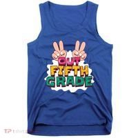 Peace Out Fifth Grade Tank Top thumb 0