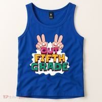 Peace Out Fifth Grade Tank Top thumb 2