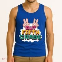 Peace Out Fifth Grade Tank Top thumb 3