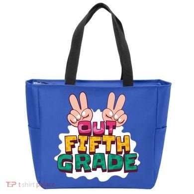 Peace Out Fifth Grade Tote Bag