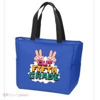Peace Out Fifth Grade Tote Bag thumb 3