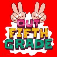 Peace Out Fifth Grade Santa Hat thumb 1