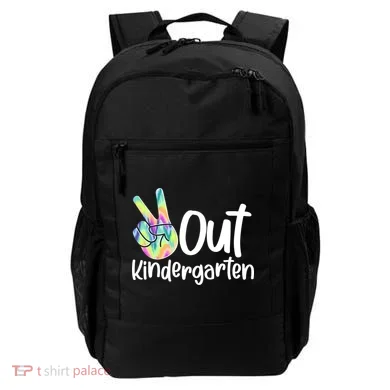 Peace Out Kindergarten Backpack