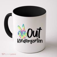 Peace Out Kindergarten Coffee Mug thumb 0