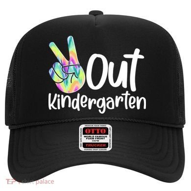 Peace Out Kindergarten Hat