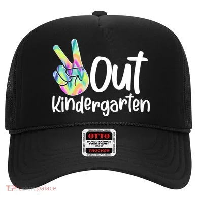 Peace Out Kindergarten Hat