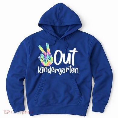 Peace Out Kindergarten Hoodie