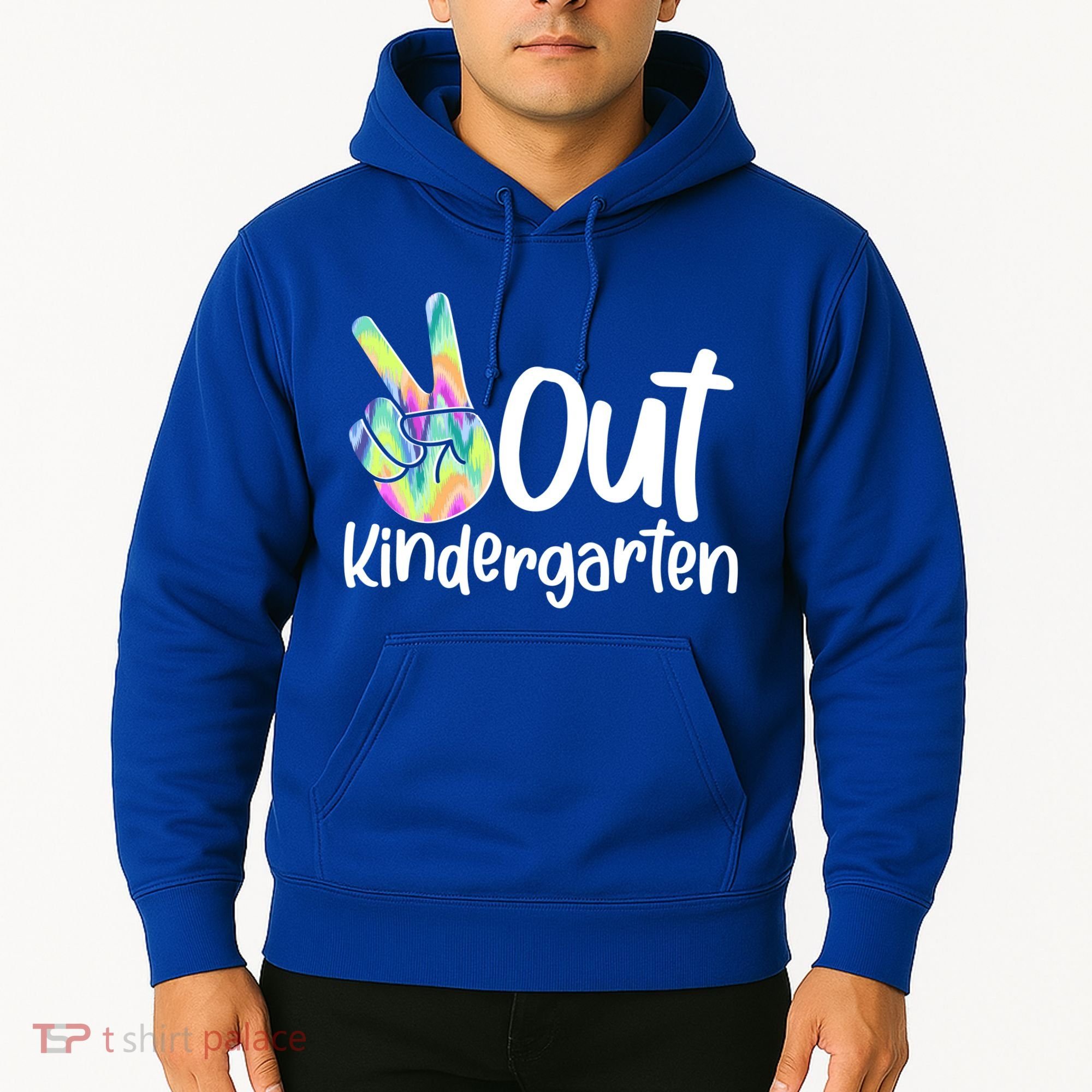 Peace Out Kindergarten Hoodie