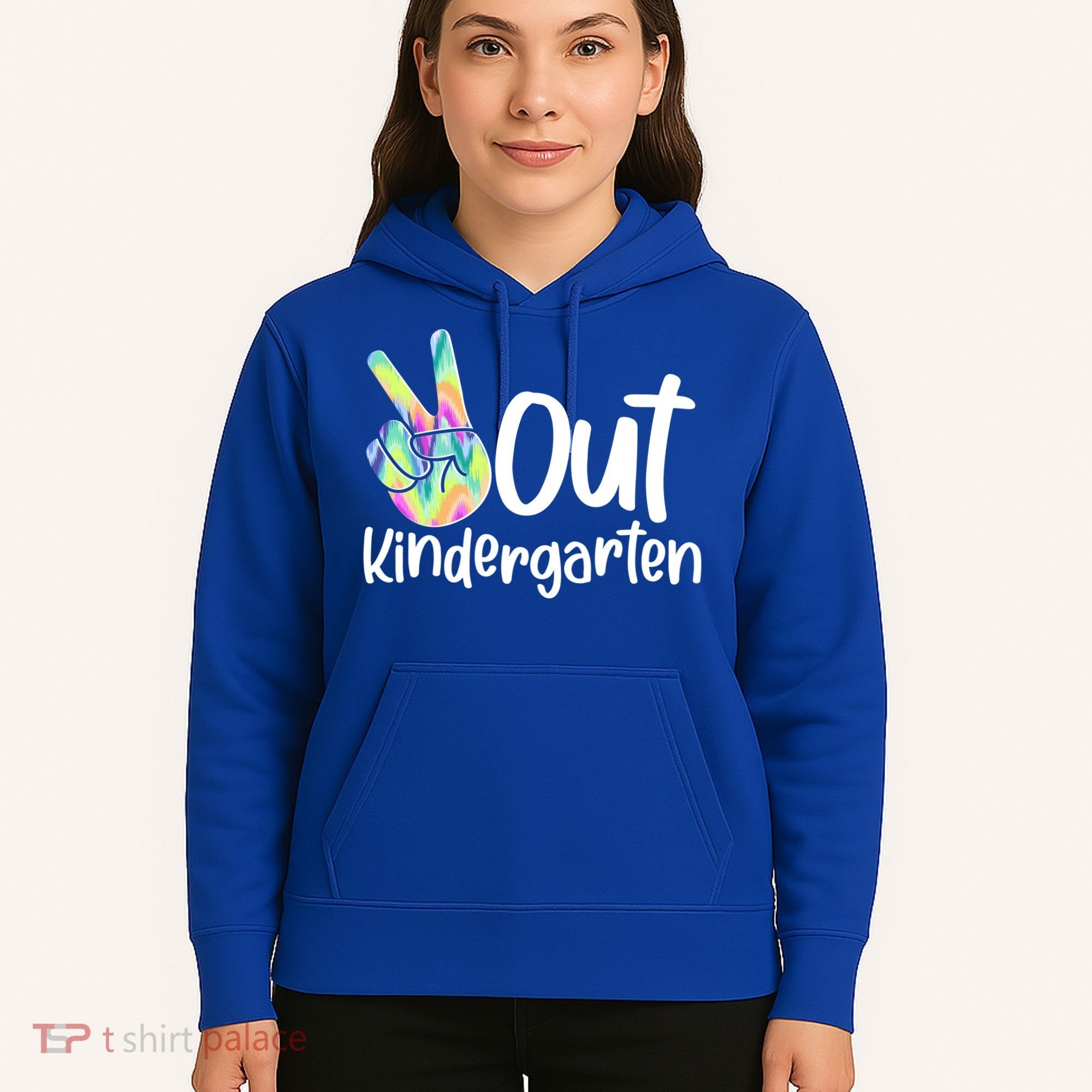 Peace Out Kindergarten Hoodie