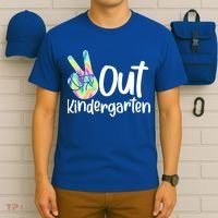 Peace Out Kindergarten T-Shirt thumb 6
