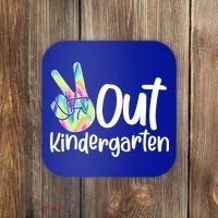Peace Out Kindergarten Coaster thumb 0
