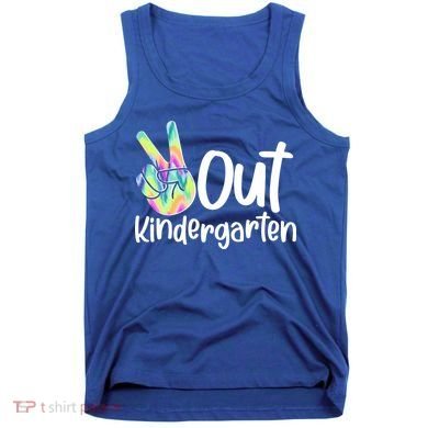 Peace Out Kindergarten Tank Top