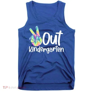 Peace Out Kindergarten Tank Top