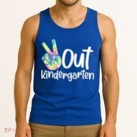 Peace Out Kindergarten Tank Top thumb 3