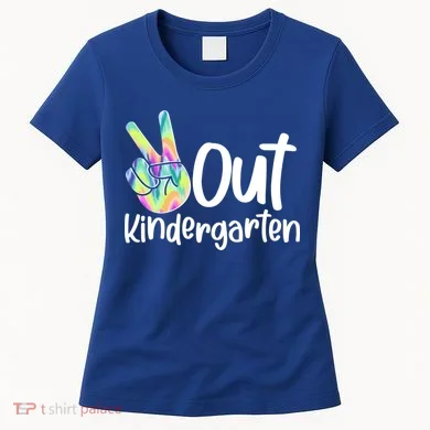 Peace Out Kindergarten Women's T-Shirt