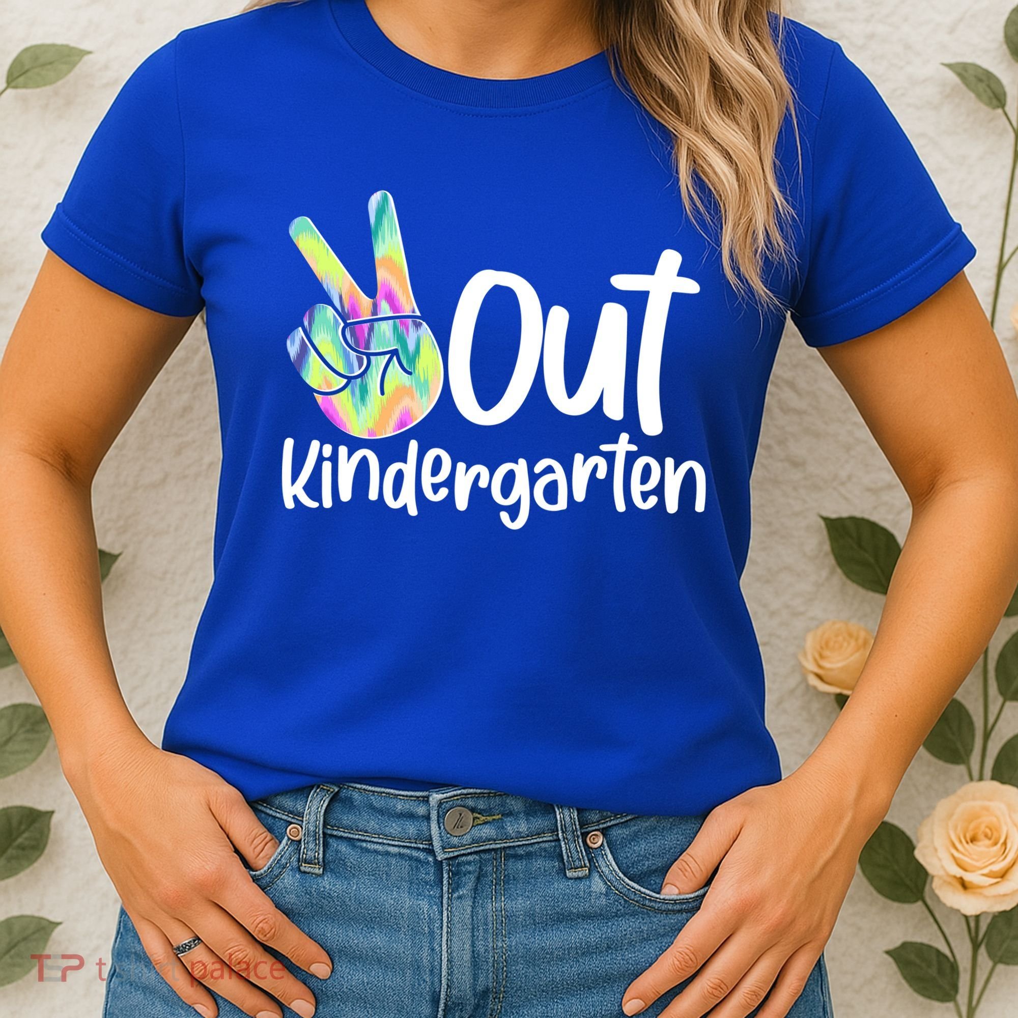Peace Out Kindergarten Women's T-Shirt
