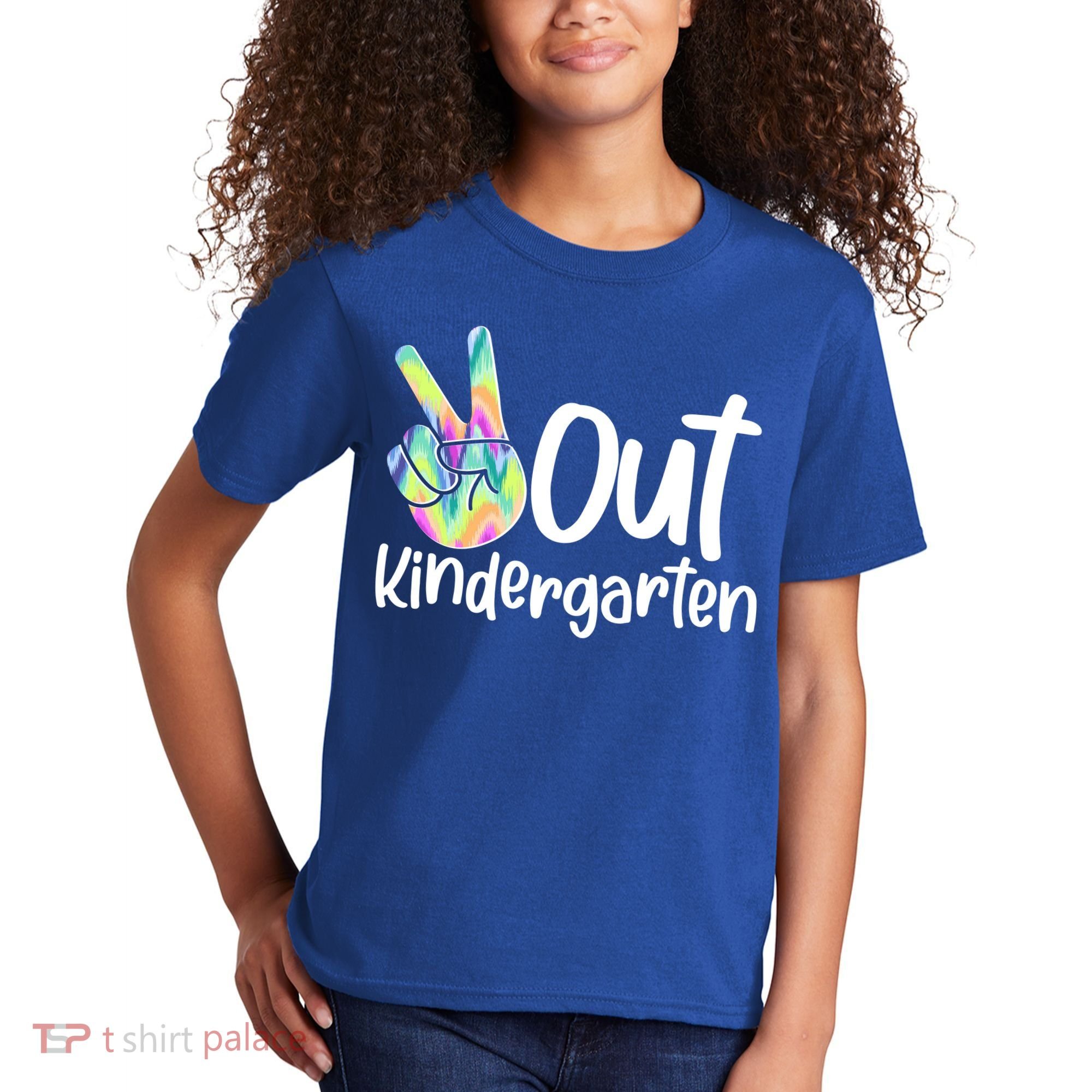 Peace Out Kindergarten Kids T-Shirt
