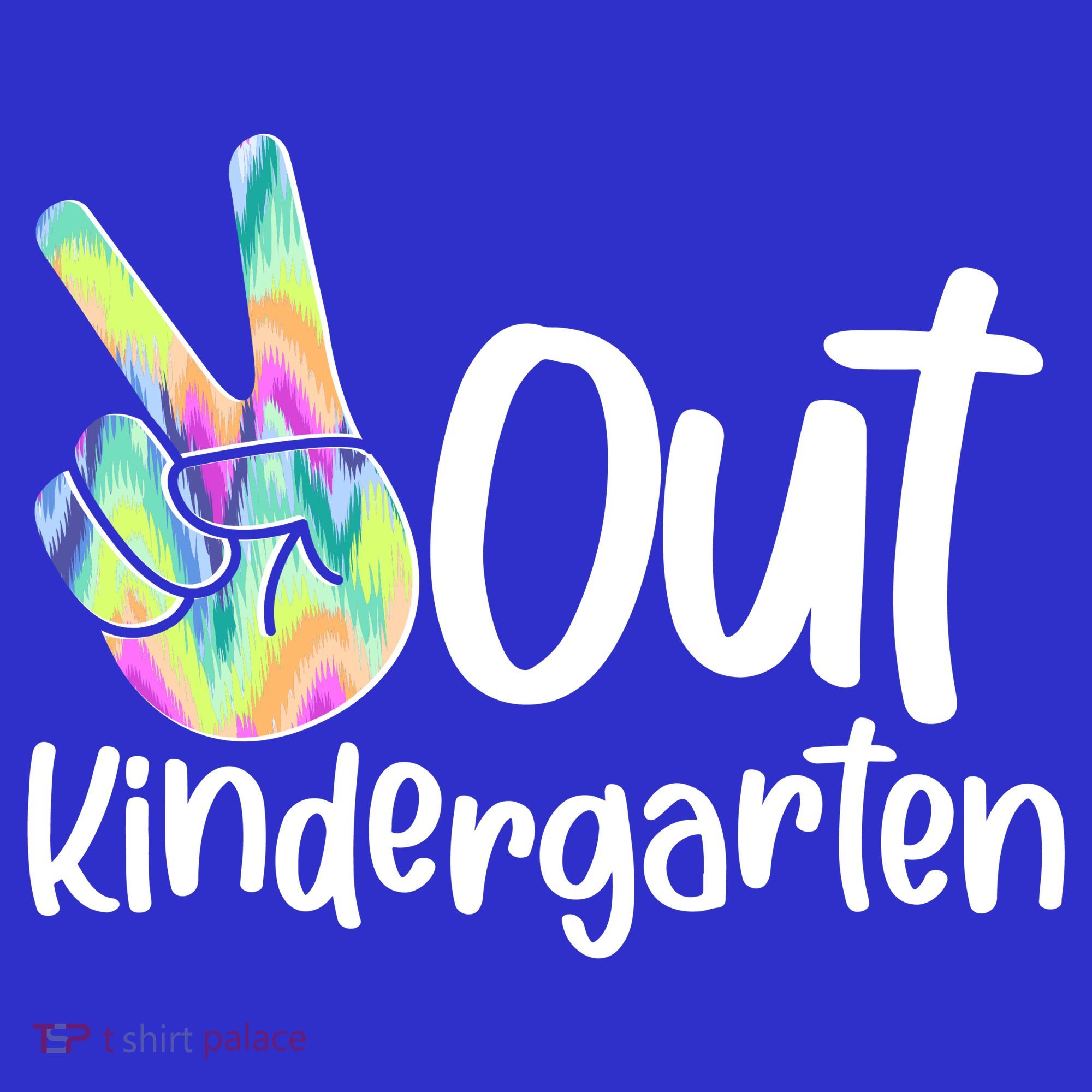 Peace Out Kindergarten Kids T-Shirt
