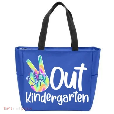 Peace Out Kindergarten Tote Bag