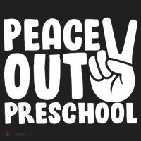 Peace Out Preschool Women's Sweatshirt thumb 2
