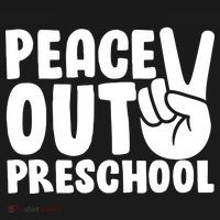 Peace Out Preschool Doggie Tank thumb 4