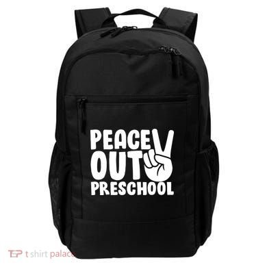 Peace Out Preschool Backpack